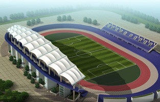 吉林大學(xué)體育場(chǎng)膜結(jié)構(gòu)